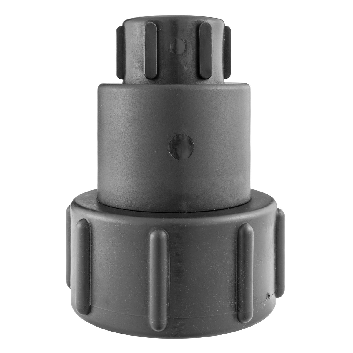 IBC 2 S60X6 - 1in BSPF Extender Adaptor with MDPE Straight 32mm Water Connector
